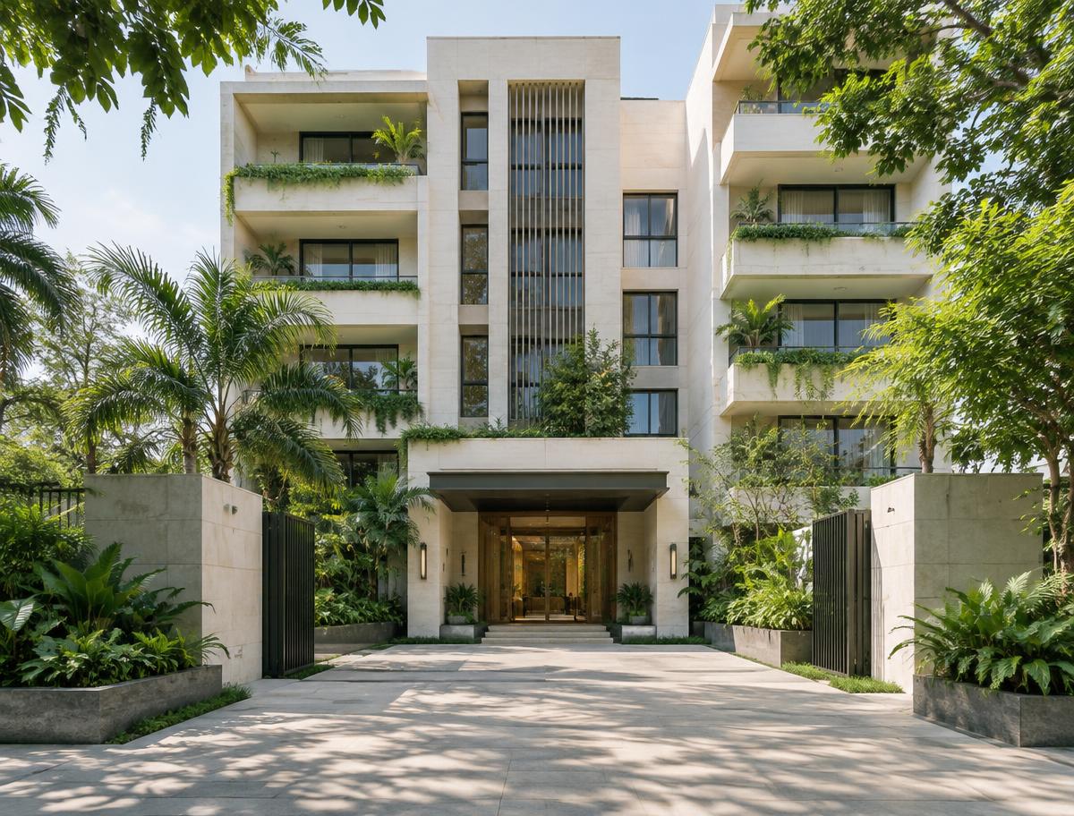 Illustrative residential architecture